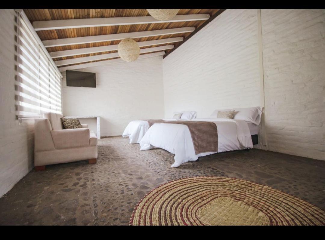 Rustic Quinta La Aurora Bed & Breakfast Banos  Luaran gambar