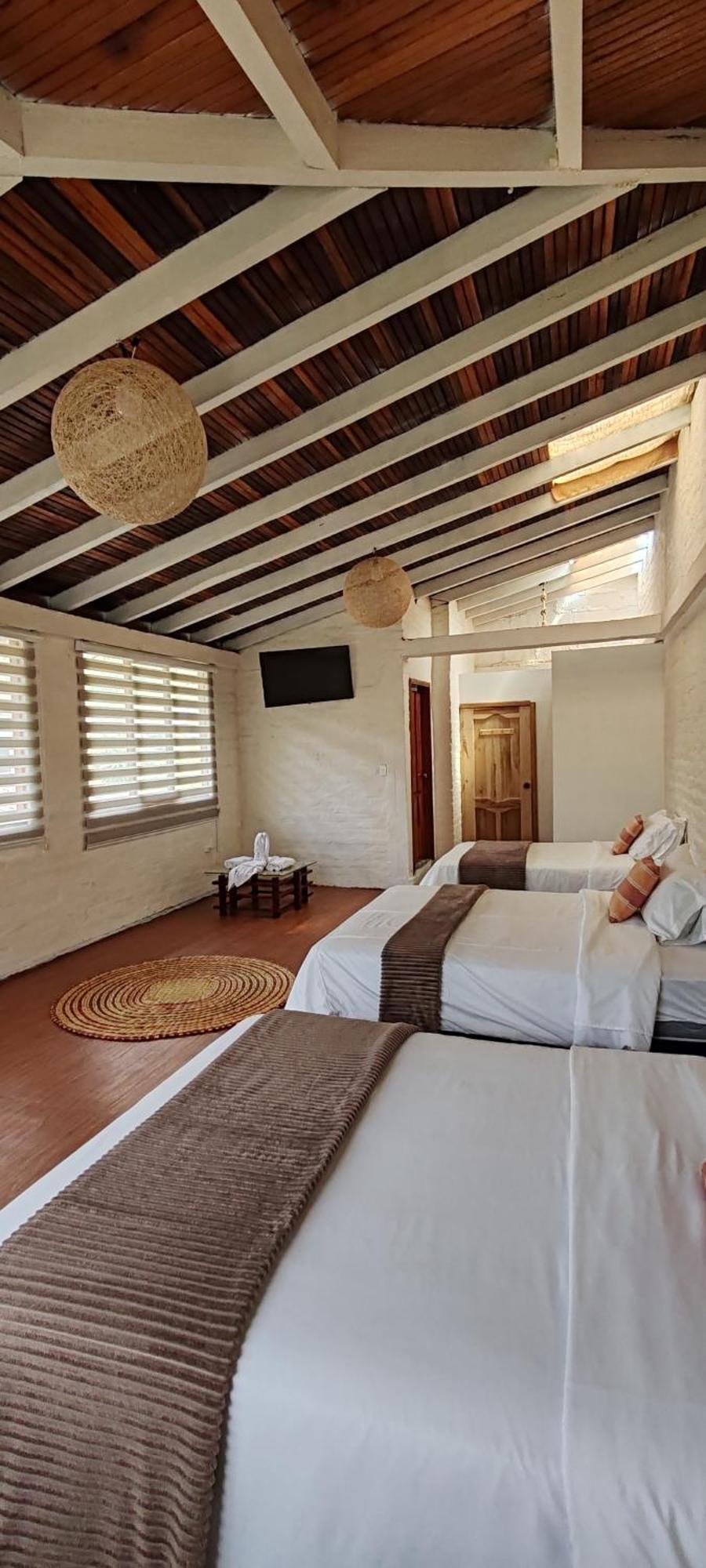 Rustic Quinta La Aurora Bed & Breakfast Banos  Bilik gambar